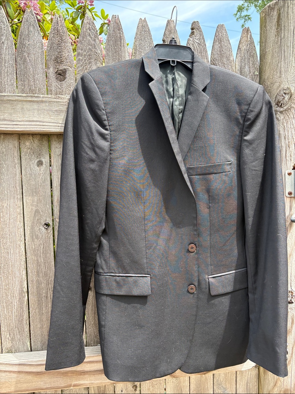 J. Lindeberg Stockholm 40R black wool blazer!!